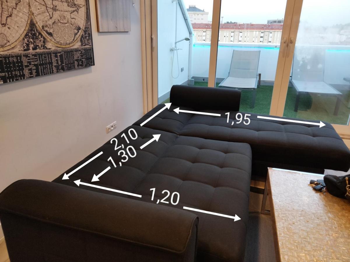 Atico Estacion Apartment A Coruna Luaran gambar